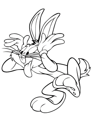 Silly-Bugs-Bunny-Coloring-Page (mamon)