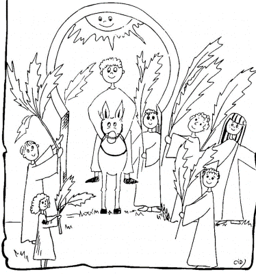 Cute-Palm-Sunday-Coloring-Page (kids)