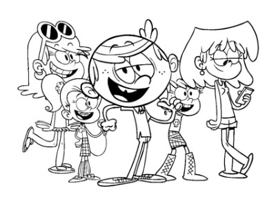 Loud-House-Coloring-Pages (kids)