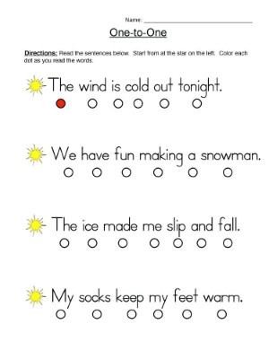 One-to-One-1st-Grade-Reading-Worksheets (kids)