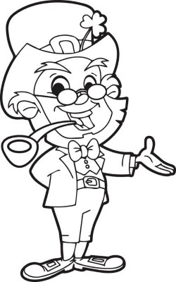 Leprechaun-Coloring-Pages  (1) (kids)