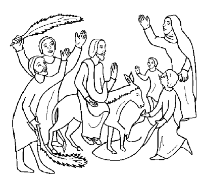 Palms-Sunday-Celebration-of-Jesus-Coloring-Page (kids)