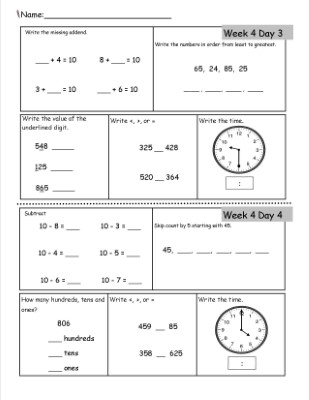 2nd-Grade-Worksheets-Time (kids)