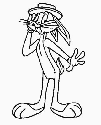 Bugs-Bunny-Hand-Behind-Back-Coloring-Page-3 (mamon)