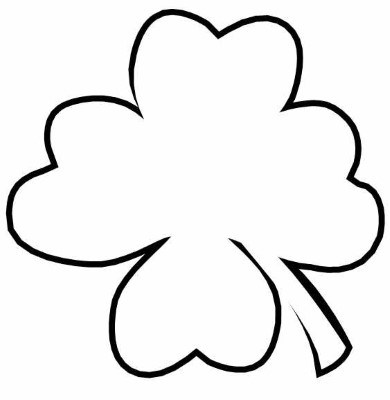 Four-Leaf-Clover-Coloring-Page-Printable (kids)