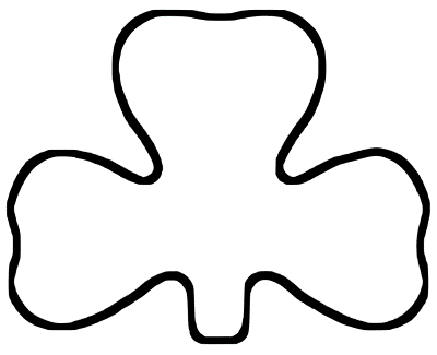 Easy-Shamrock-Coloring-Page (kids)