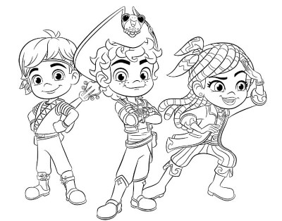 Santiago-of-the-Seas-Friends-Coloring-Page (kids)
