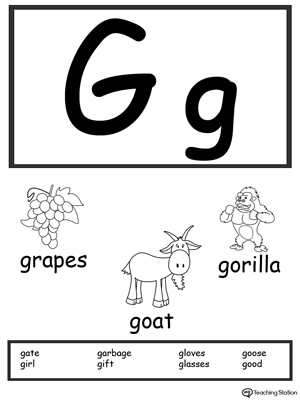 Alphabet-Flashcards-For-Preschooler-Letter-G