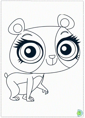 Monkey-Littlest-Pet-Shops-Colouring-Pages (mamon)