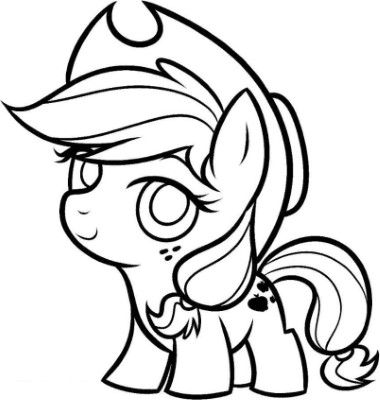 Little-Pony-Coloring-Page-4 (mamun)