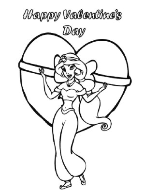 Jasmine-Happy-Valentines-Day-Coloring-Pages (kids)