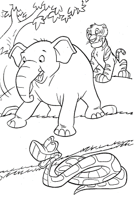 Jungle-Wildlife-Coloring-Page (kids)