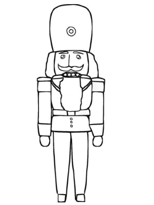 Nutcracker-Toy-Soldier-Coloring-Page (kids)