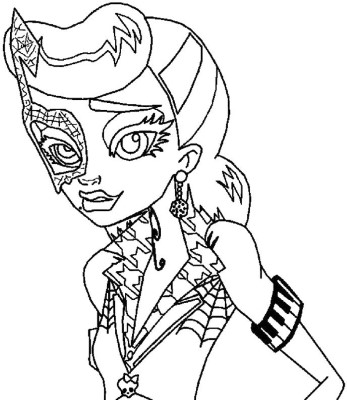 Fashion-Of-Monster-High-Gorgon-Coloring-Arts (mamun)