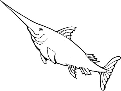 Swordfish-Coloring-Page-Printable (kids)