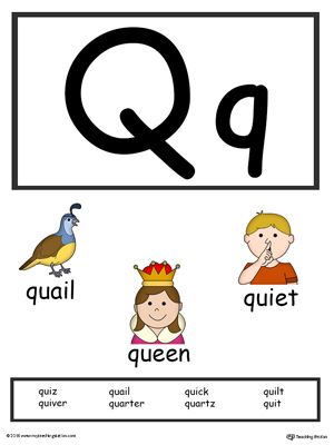 Alphabet-Flashcards-Preschooler-Letter-Q-Color