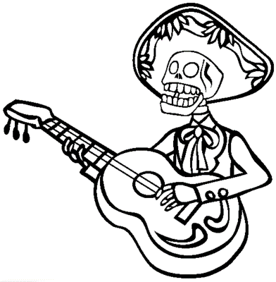 Skeleton-Playing-Guitar-Coloring-Page (kids)