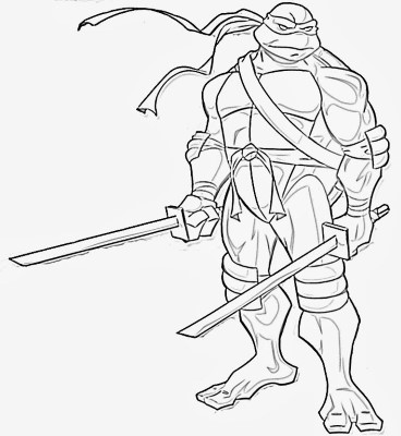 Free-Christmas-Ninja-Turtle-Printable-Coloring-Page-2 (mamun)