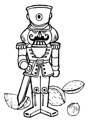 Nutcracker-Solider-Toy-Coloring-Page (kids)