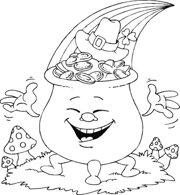Happy-Pot-of-Gold-Coloring-Page (kids)