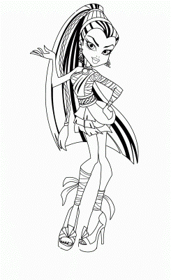 Free-Monster-High-Coloring-Girl-Arts-2 (mamun)