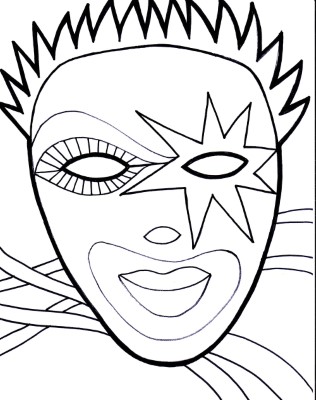 Mask-for-Mardi-Gras-Coloring-Page (kids)