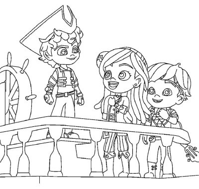 Santiago-of-the-Seas-Scene-Coloring-Page (kids)