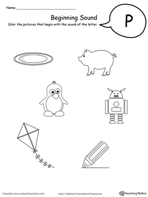 Phonics-Letter-Beginning-Sound-P