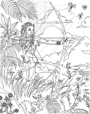 Avatar-Coloring-Pages (kids)