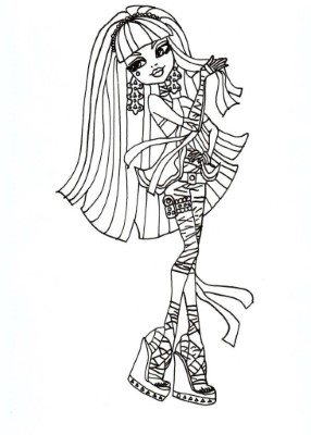 Cleo-De-Nile-Monster-High-Coloring-Page (mamun)