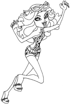Monster-High-Doll-Paper-Colouring-Arts-5 (mamun)