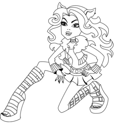 Monster-High-Clawdeen-Wolf-Coloring-Page-Is-Part-5 (mamun)
