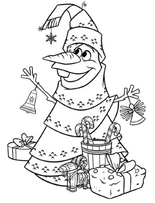 Olaf-is-a-Christmas-Tree-Coloring-Page (kids)