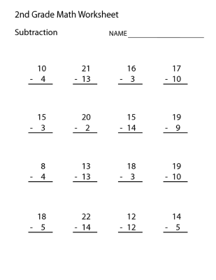 2nd-Grade-Subtraction-Worksheets (kids)