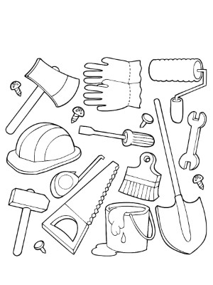 Construction-Tools-Coloring-Page (kids)