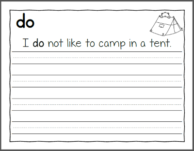 The-Word-Do-Kindergarten-Handwriting-Worksheets (kids)