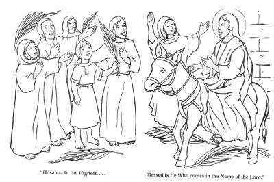 Hosanna-in-the-Highest-Palm-Sunday-Coloring-Pages (kids)