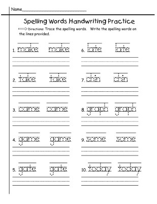1st-Grade-Spelling-Worksheets (kids)