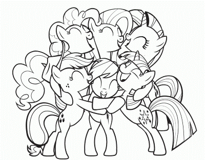 My-Little-Pony-Coloring-Page-4 (mamun)