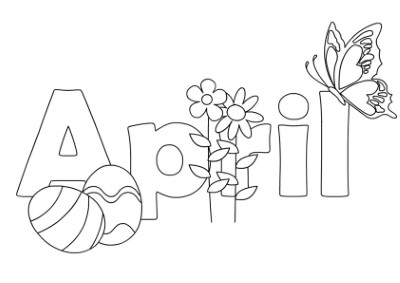 April-Coloring-Page (kids)