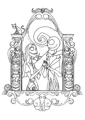 Jack-and-Sally-Nightmare-Coloring-Page (kids)