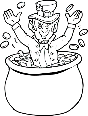 Free-Leprechaun-Coloring-Pages (kids)