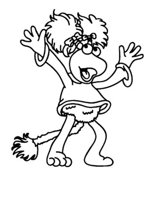Red-Fraggle-Coloring-Pages (kids)