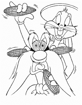 Free-Bugs-Bunny-Coloring-Pages-2 (mamon)