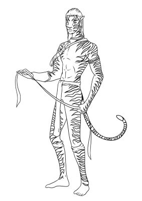 Avatar-Coloring-Page (kids)