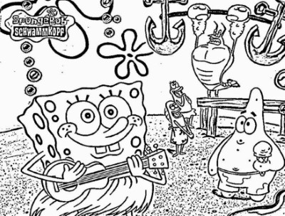 Nickelodeon-Teams-Usps-Spongebob-Mailpants-Coloring-Page-2 (mamun)