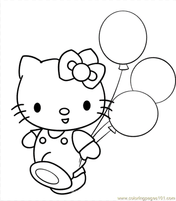 Hello-Kitty Coloring-Pages-On-Pinterest-5 (mamun)