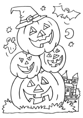 Halloween-Printable-Coloring-Pages (kids)