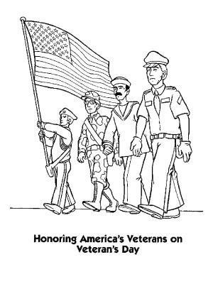 Honoring-Veterans-Coloring-Page (kids)