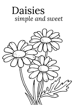 April-Daisies-Coloring-Page (kids)